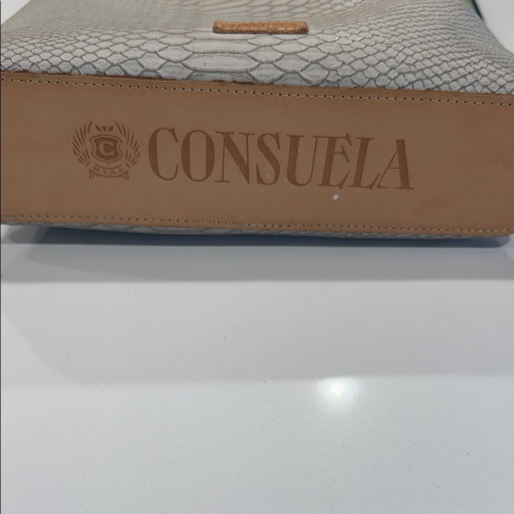 Consuela Textured Cream Crossbody Bag - Picture 3 of 11